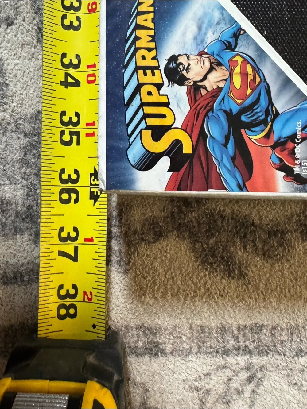 DC Comics Superman Framed Wall Art 36x12 New